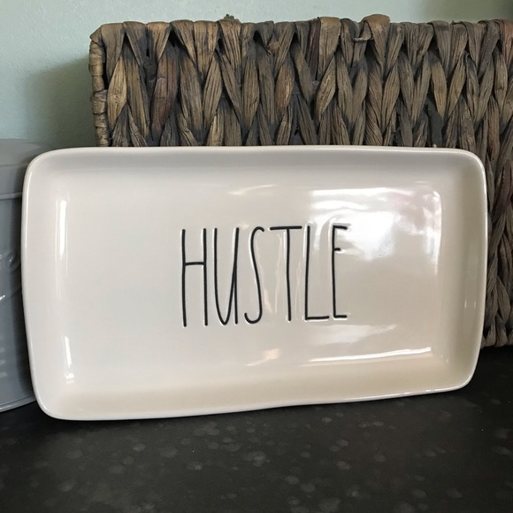 Rae Dunn Other - Rae Dunn HUSTLE Plate/Dish - Medium